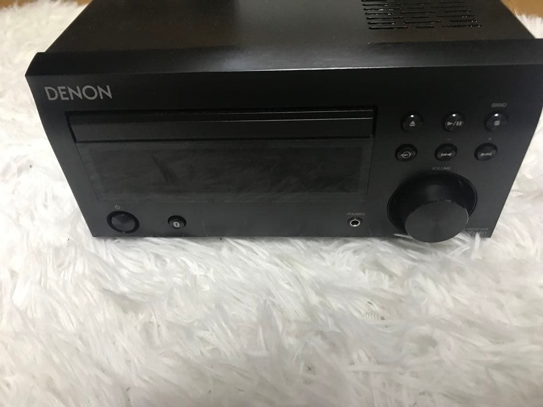 DENON デノン　CDレシーバー　RCD-M41 ブラック