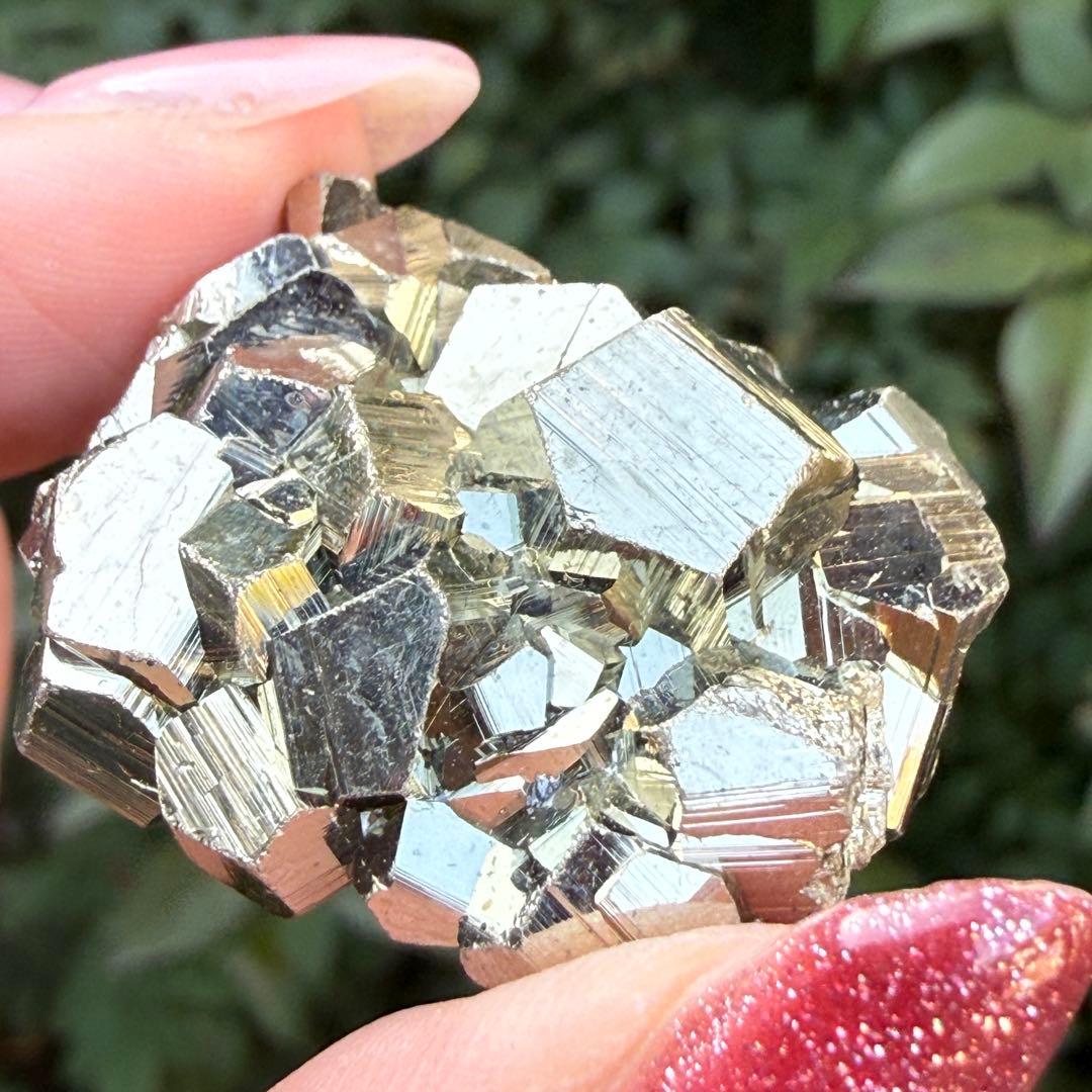 ピピ パイライト 黄鉄鉱 邪気祓い 鉱物標本コレクション MY1156