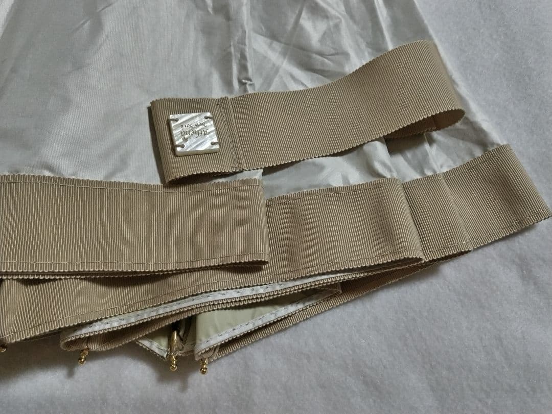 アシーナニューヨーク　日傘　傘　折りたたみ　ミルクティ　晴雨兼用