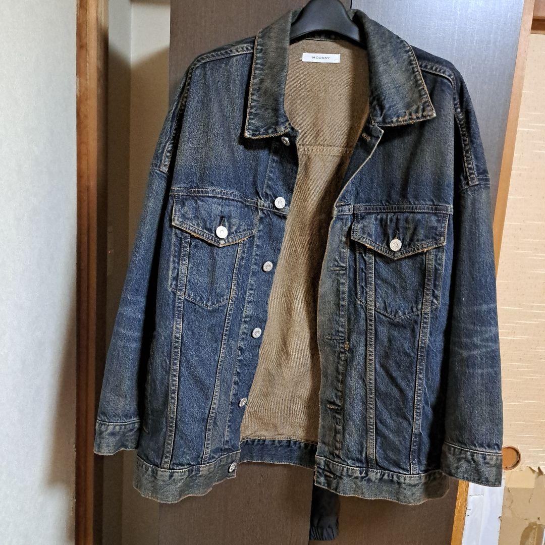 MOUSSYミナモア出店記念枚数限定のデニムジャケット
