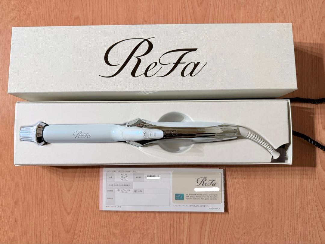 (新品・未使用)ReFa カールヘアアイロンプロ 26mm ホワイト