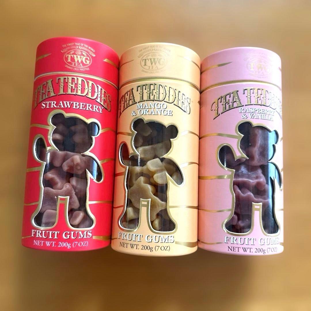 TWG Tea グミ ストロベリー　マンゴー&オレンジ　ラズベリー&バニラ