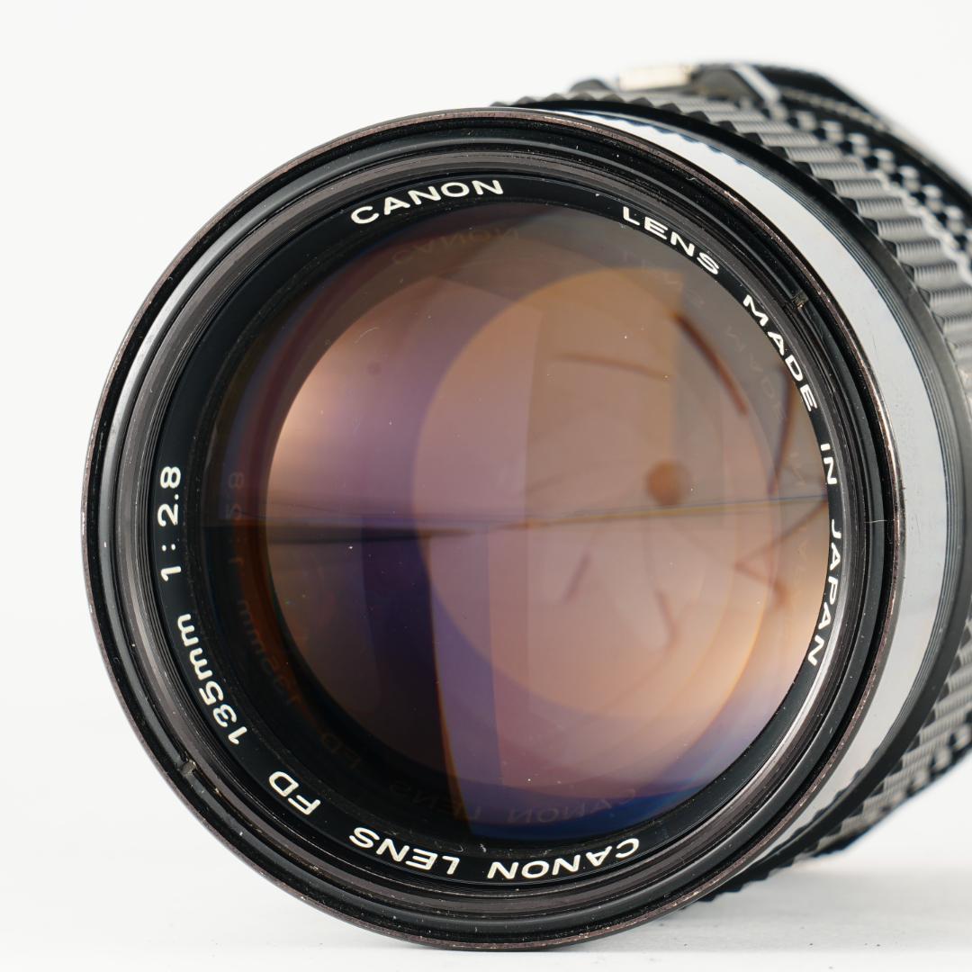 【整備＆テスト済】Canon New FD 135mm f2.8 054