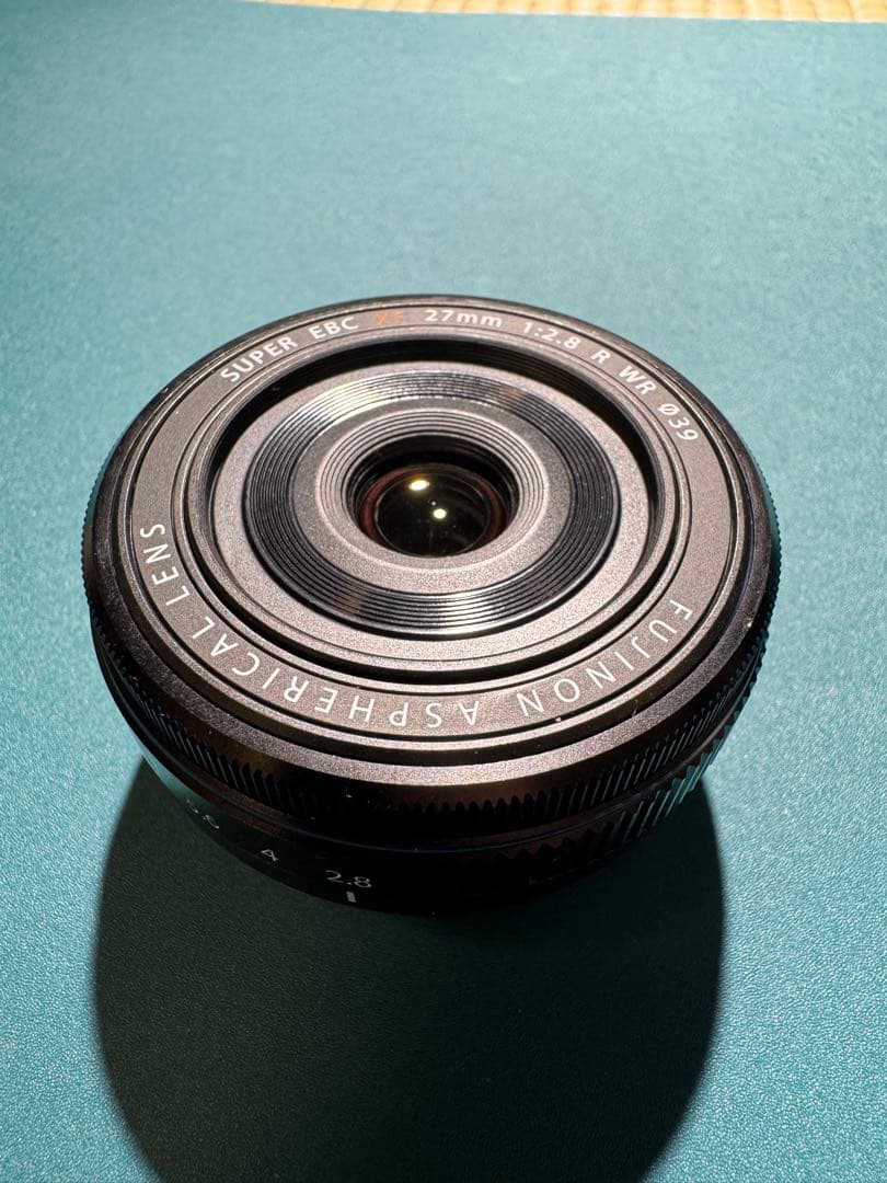 FUJIFILM XF27mm F2.8 R WR 元箱、付属品付き