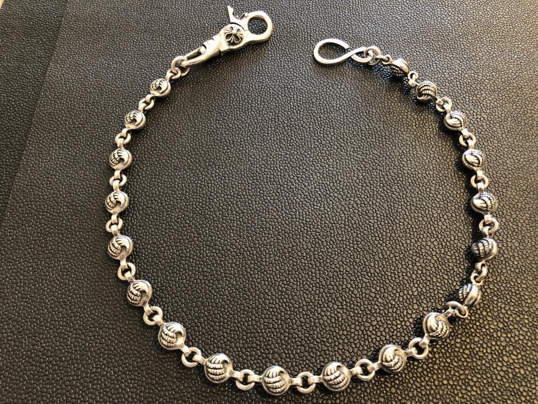 SV925 シルバー　ウォレットチェーン　ベアクロー　CH クリップ