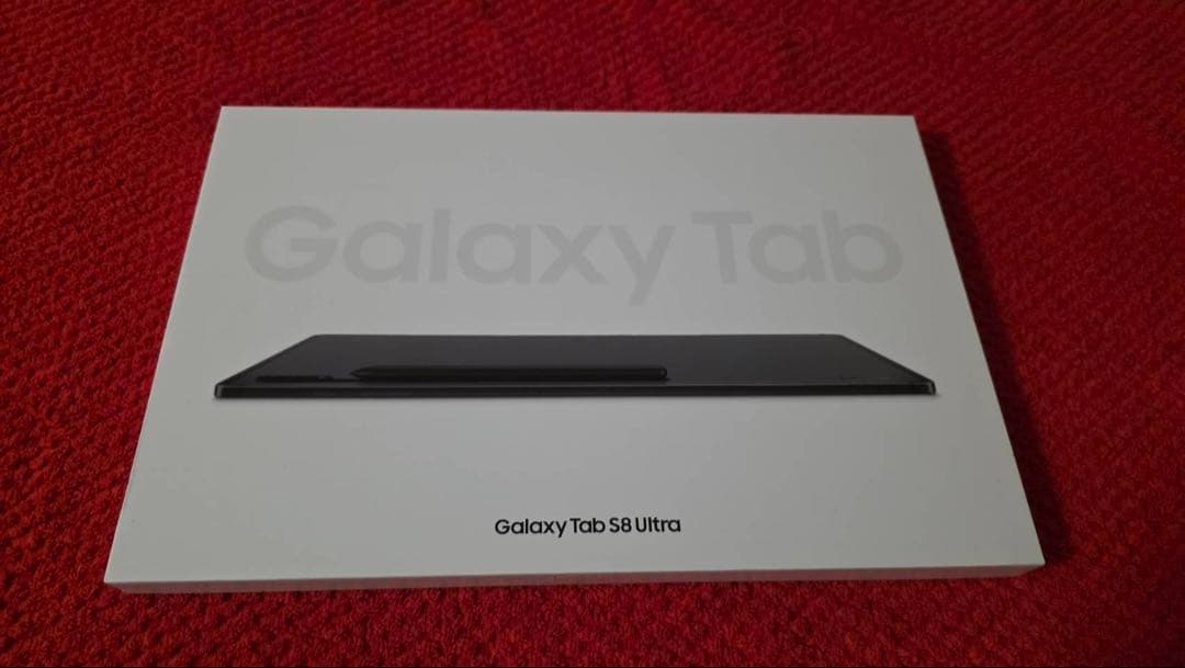 Androidタブレット本体 Galaxy Tab S8 Ultra 256GB