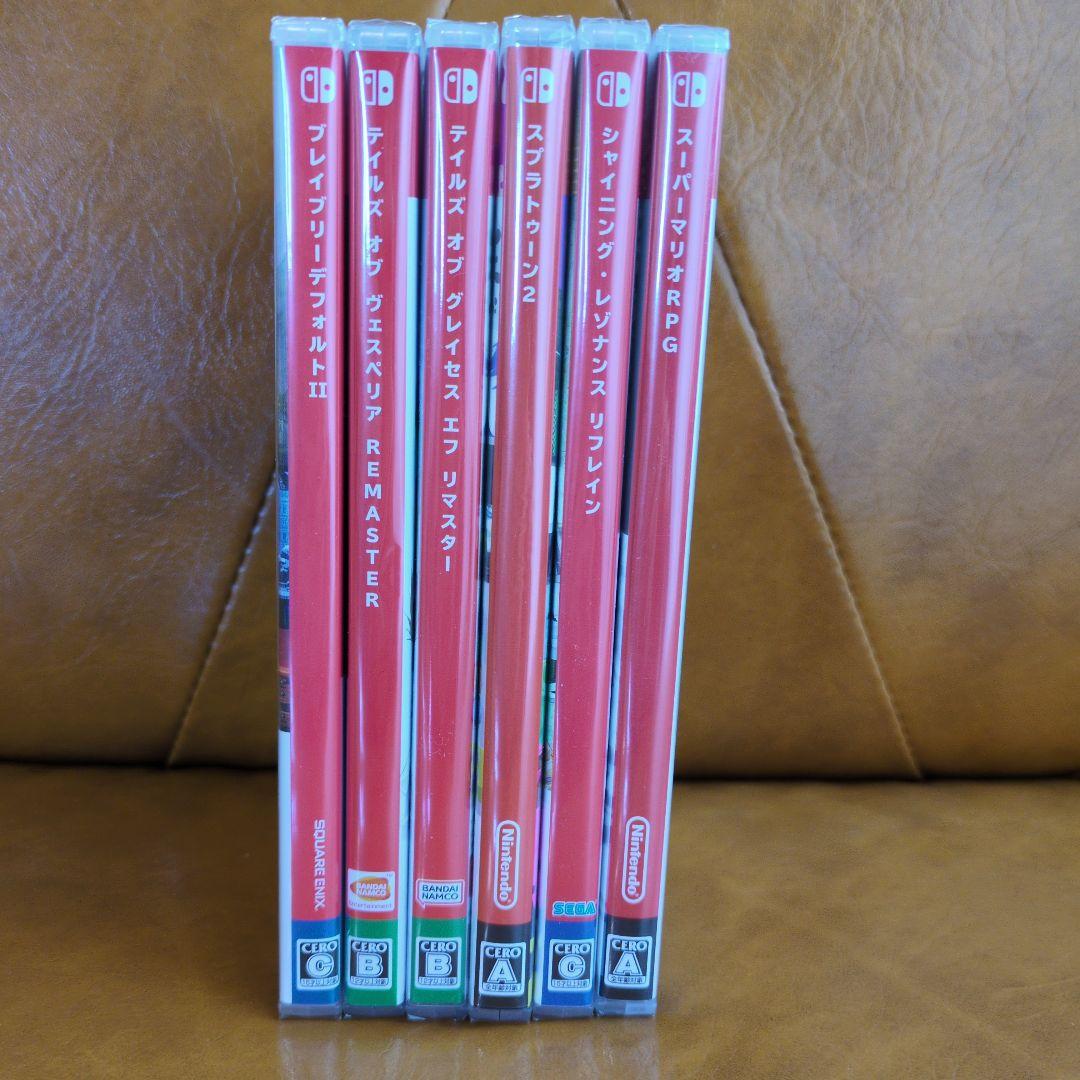 新品未開封　Nintendo Switch ソフト6本セット