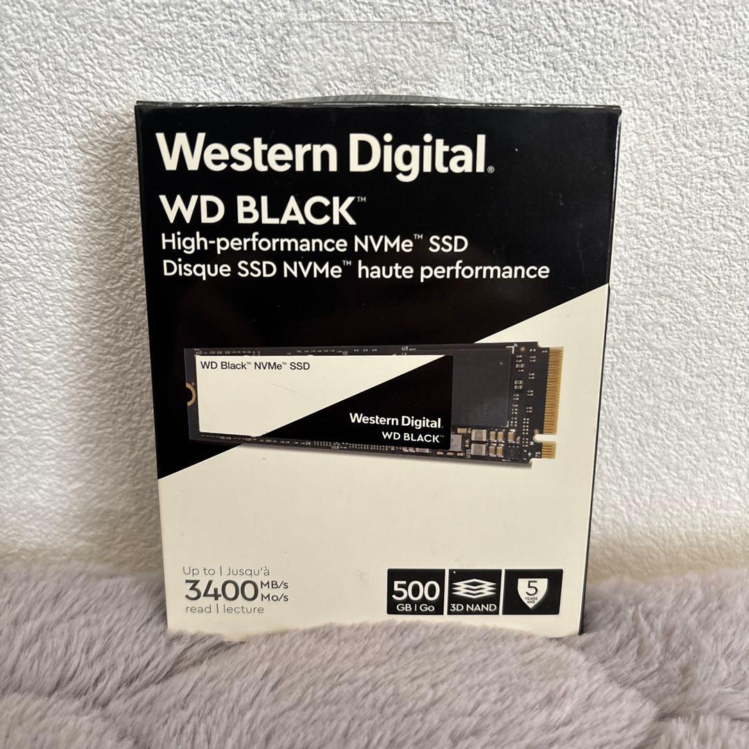 内蔵型SSD WD BLACK NVMe M.2 SSD 500GB SN700