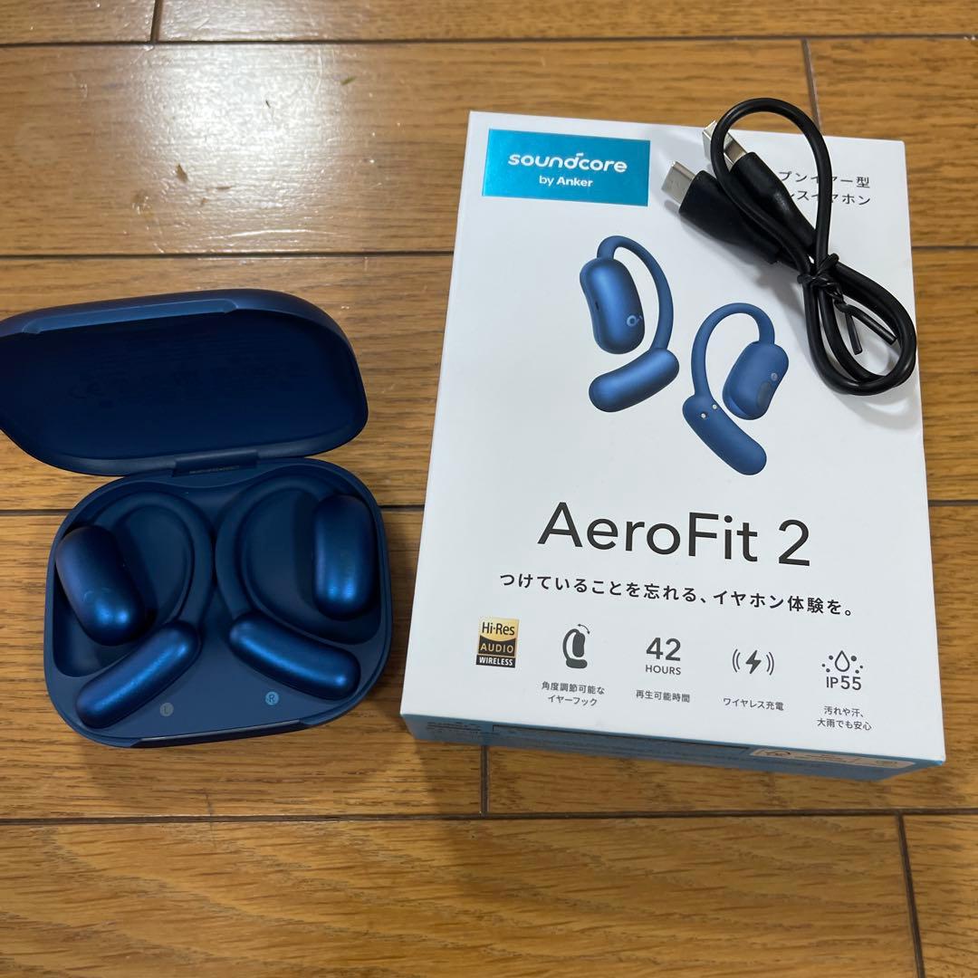 Anker soundcore AeroFit 2 ブルー