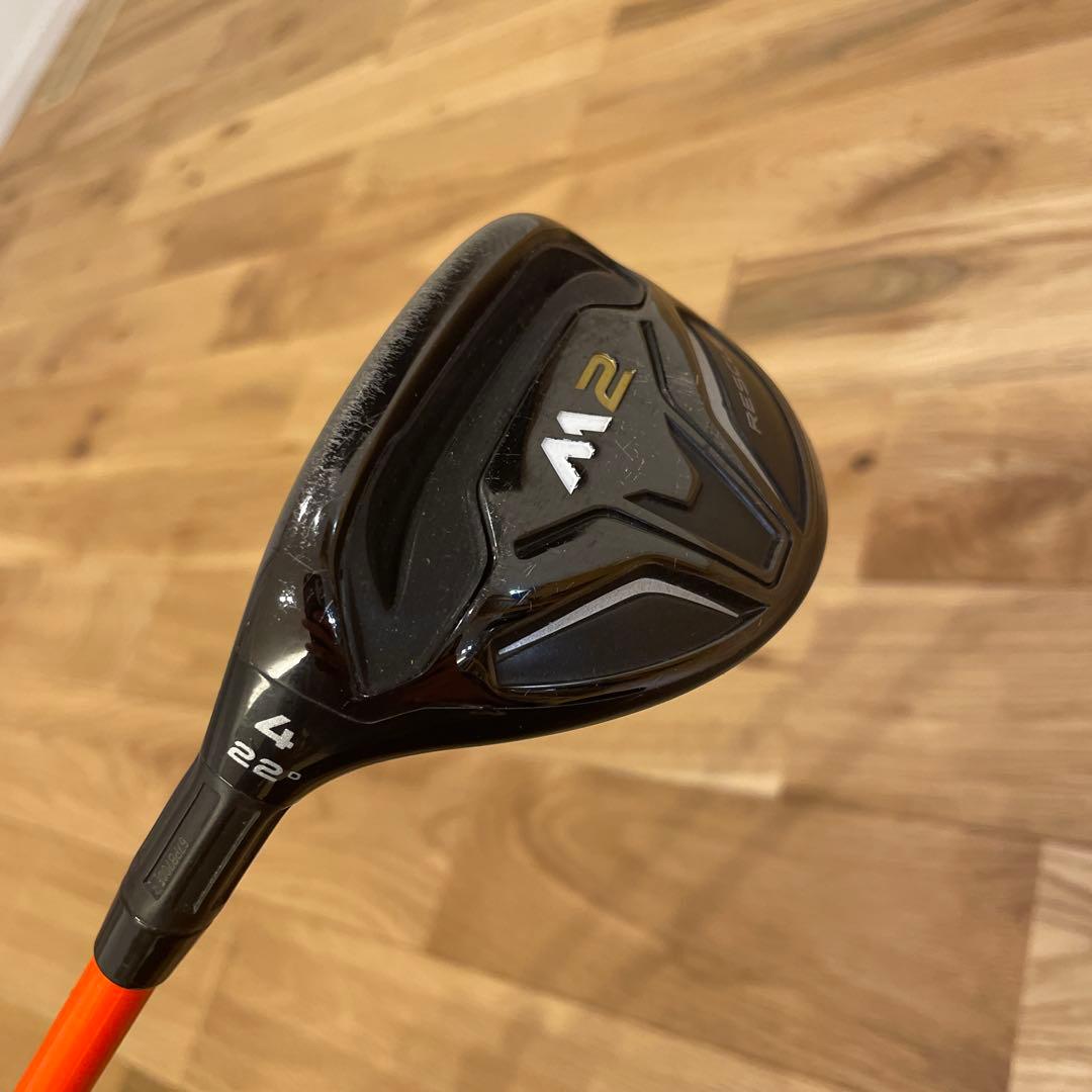 TaylorMade M2 4番ユーティリティ ヘッドカバー付き レフティ