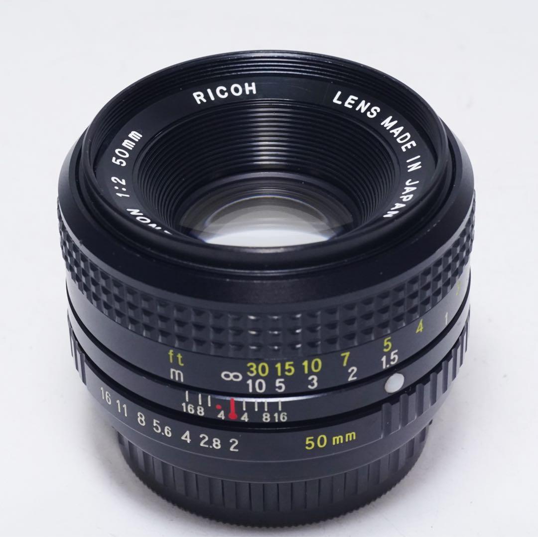 美品 初期型 RICOH リコー XR RIKENON 50mm F2 富岡光学