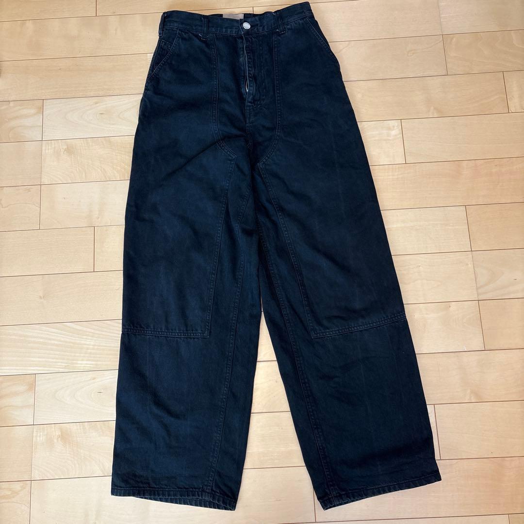 the shishikuiペインターパンツ34ブラック