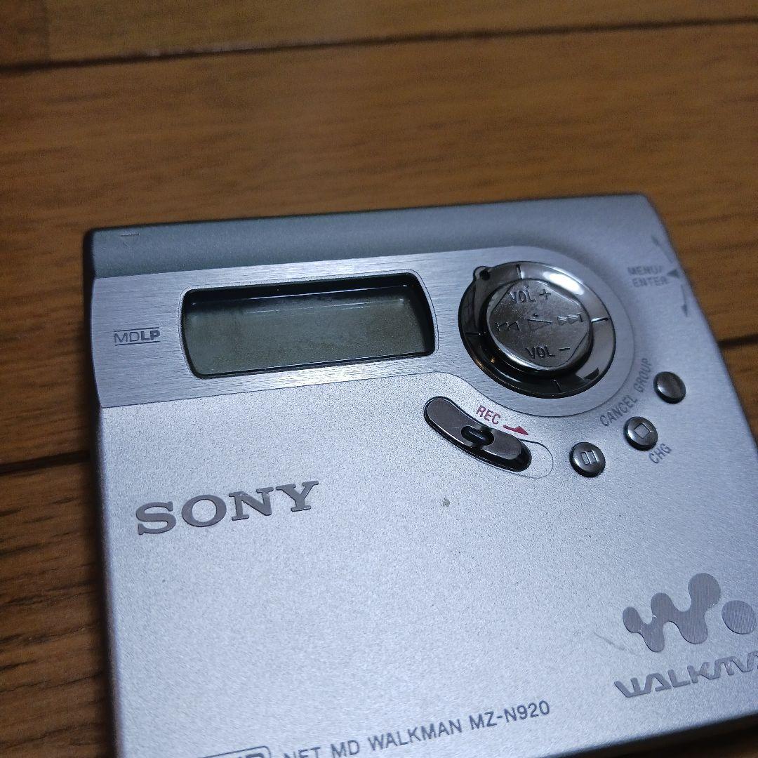SONY MZ-N920 ポータブルMDプレーヤー
