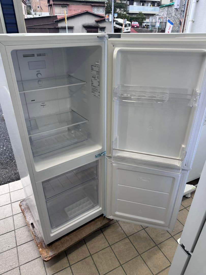 北九州市福岡市限定　山善　2ドア冷蔵庫　2024年製　139L　MFR-F140