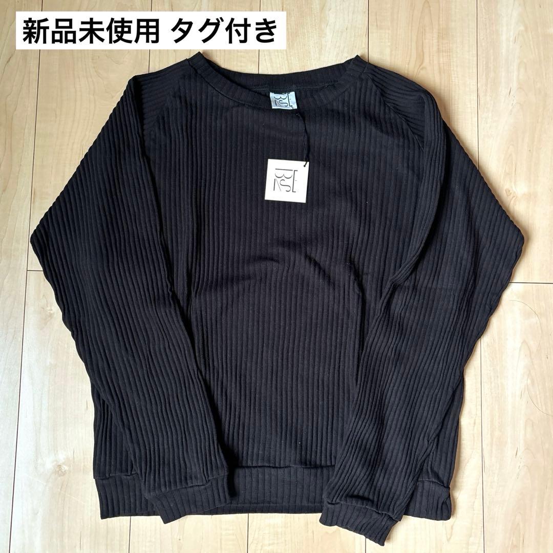 【新品未使用 】Baserange ルーズシルエットリブT