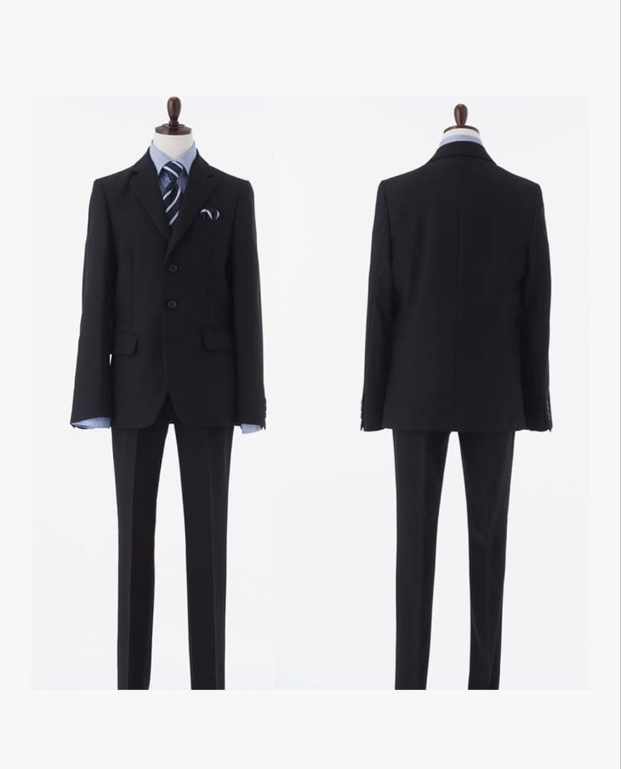 超美品　170cm スーツset クリーニング済 匿名配送　卒業式　セレモニー