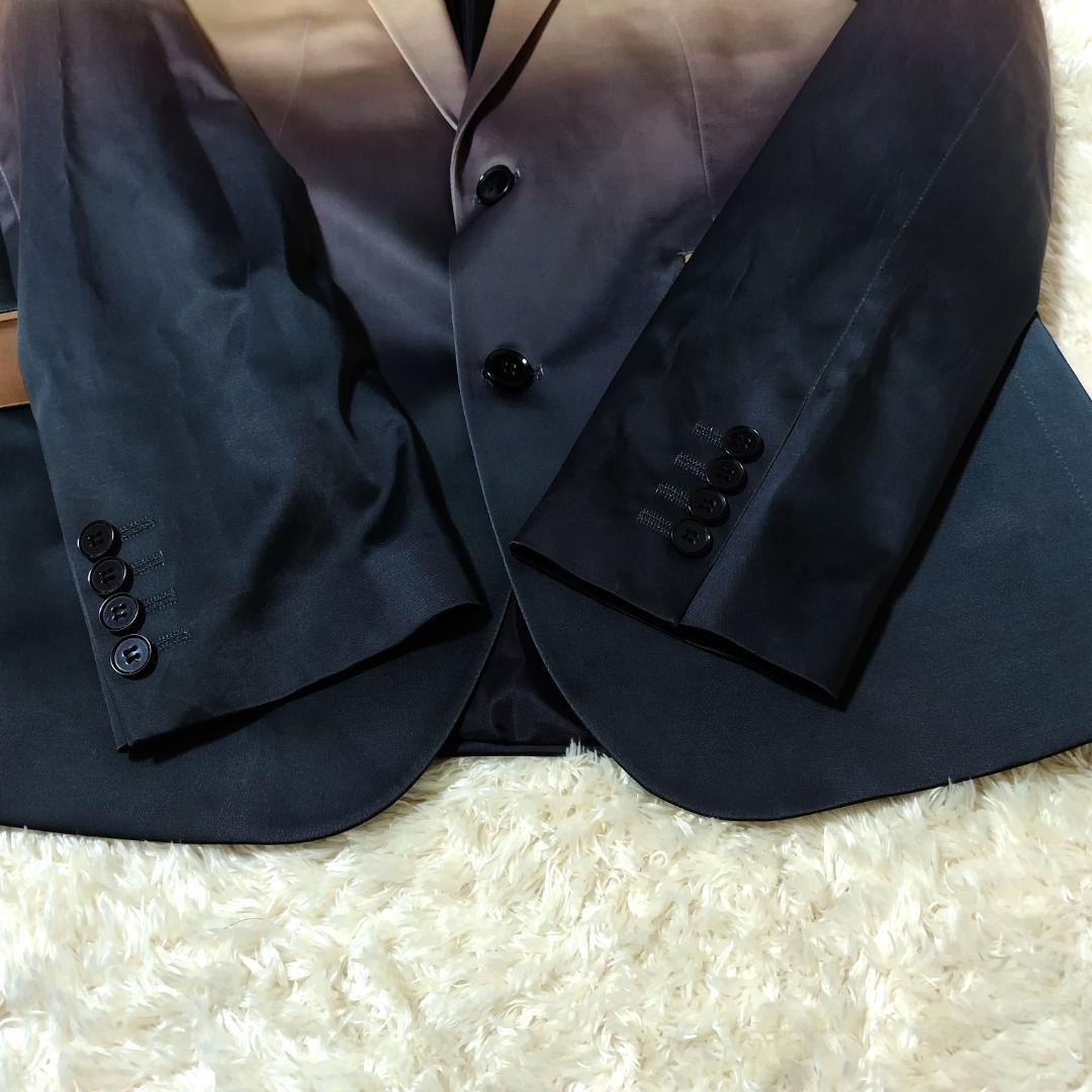 美品/希少  テーラードジャケット 2XL ゴールド 2ボタン ドレス