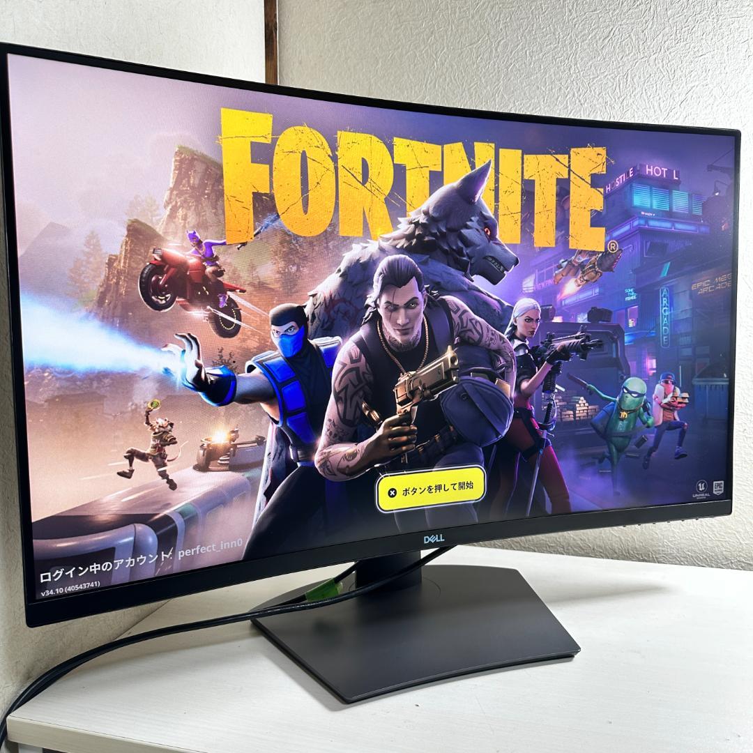 DELL 165Hz対応 31.5型 ゲーミングモニター