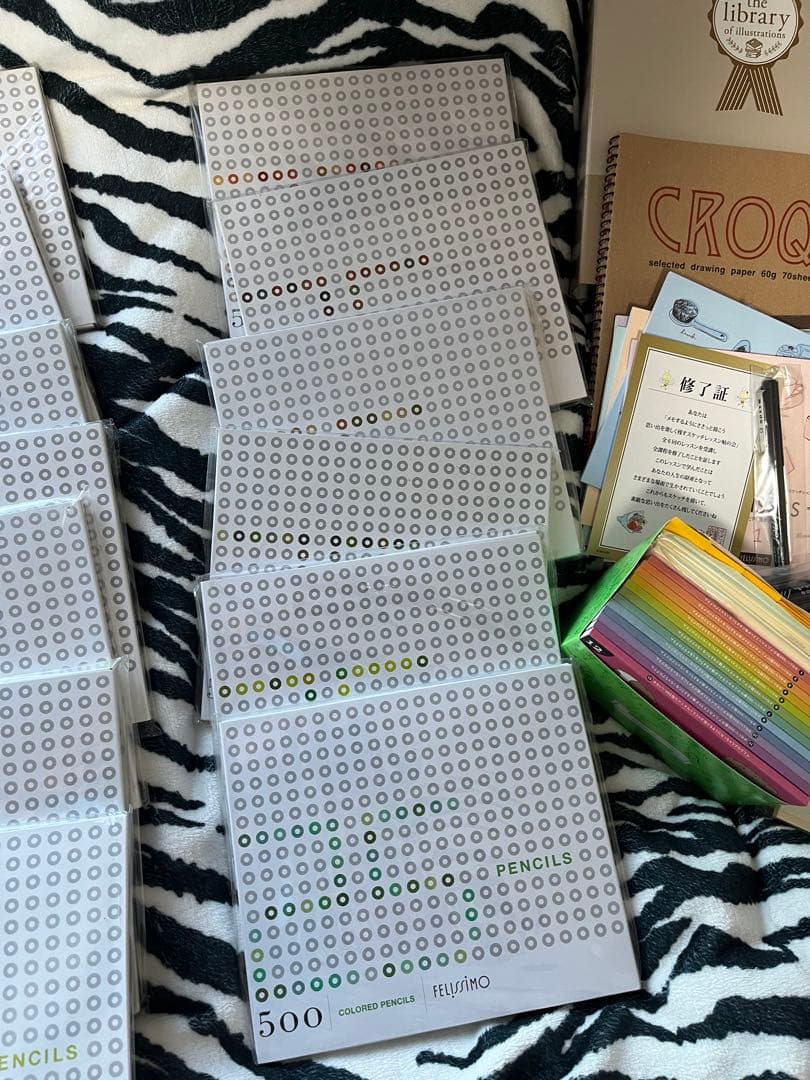 フェリシモ　felissimo 500色　など