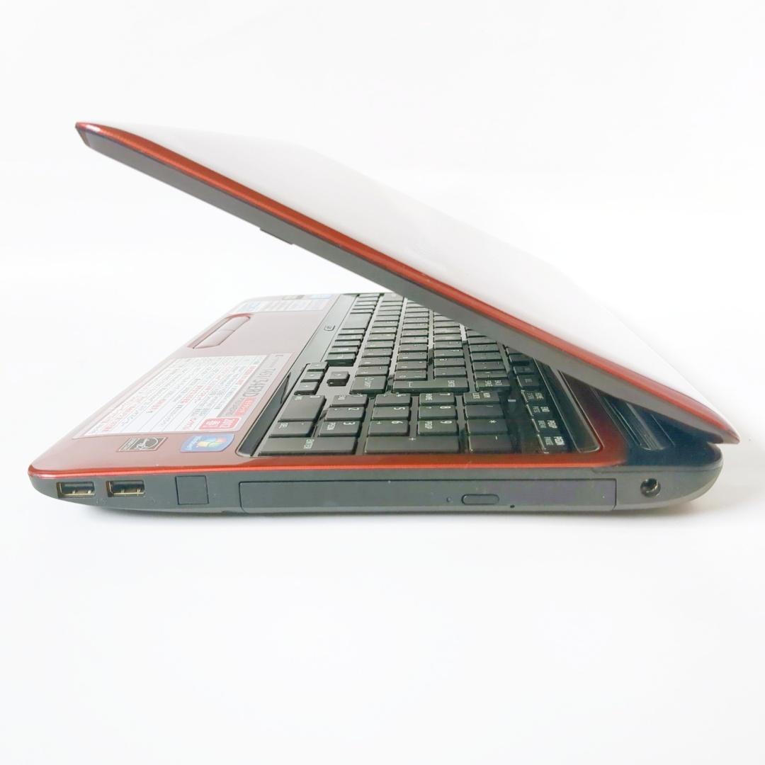 新品SSD爆速⭐メモリ8G⭐dynabook✅すぐに使える✅レッドノートパソコン