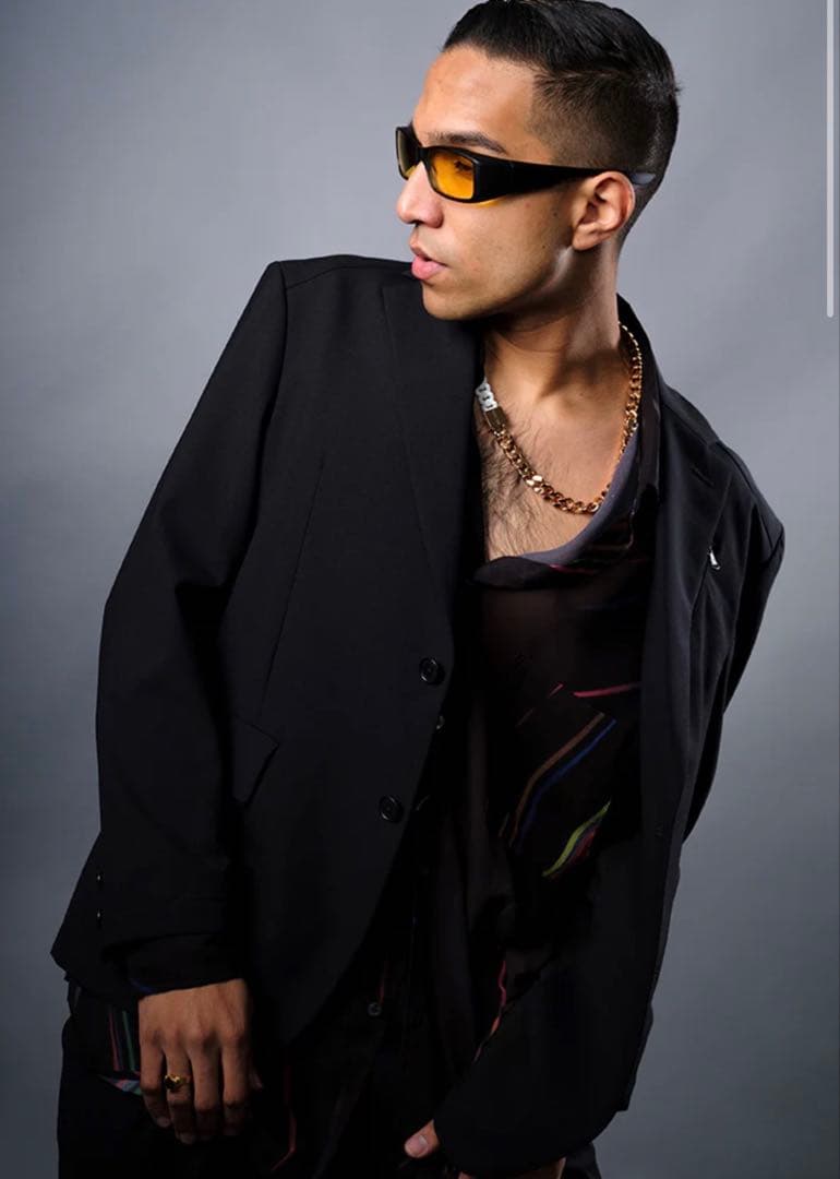 Abyysea Solid wool zip taylor サイズ2