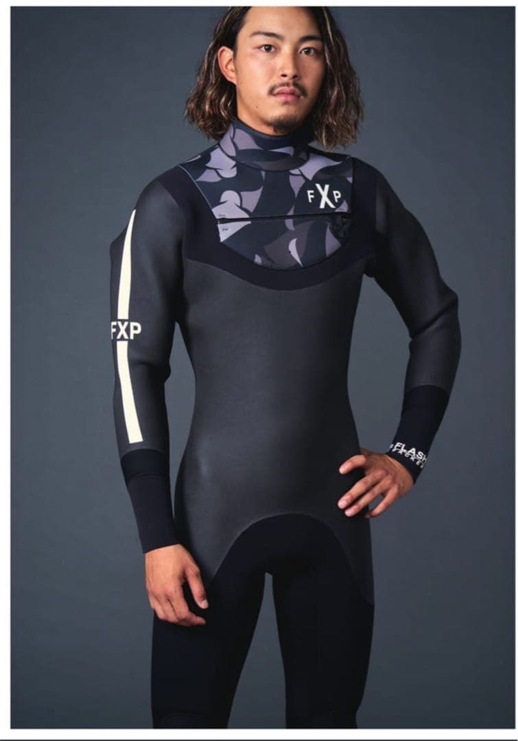 未使用FLASH PACKER ネックエントリーウェットスーツ 裏起毛 Lサイズ