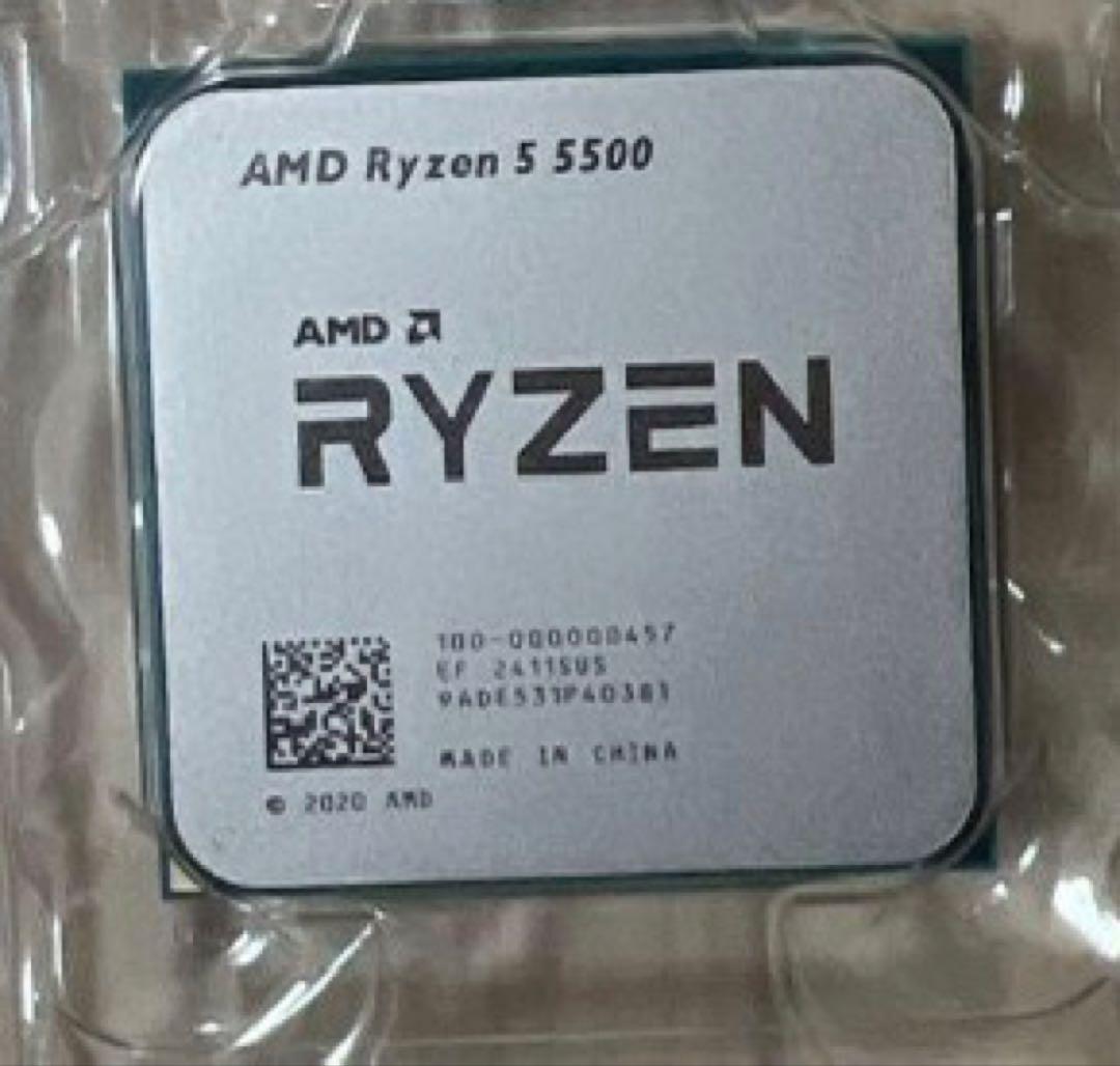 AMD Ryzen 5 5500 6コア 12スレッド CPU