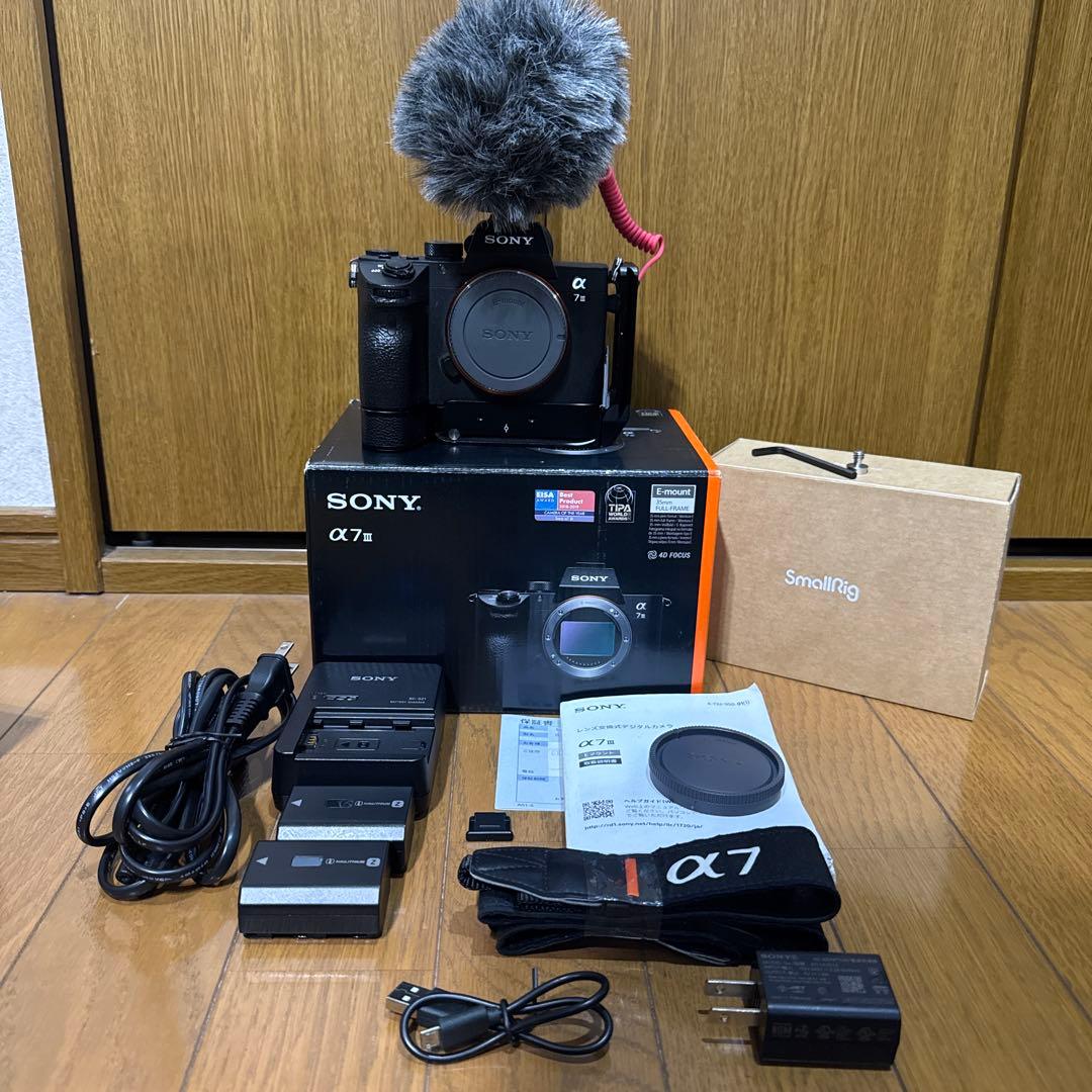 Sony α7 III ILCE-7M3 ボディ　smallrig rode
