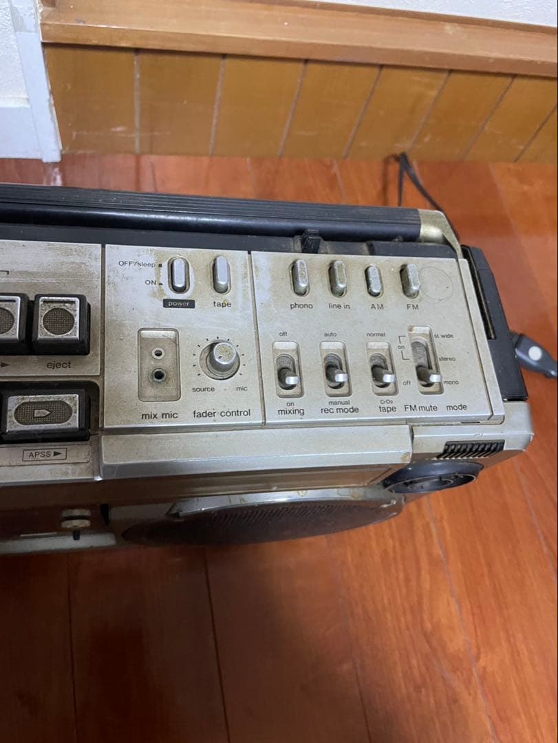 SHARP GF-303ST ラジカセ カセットテープレコーダー