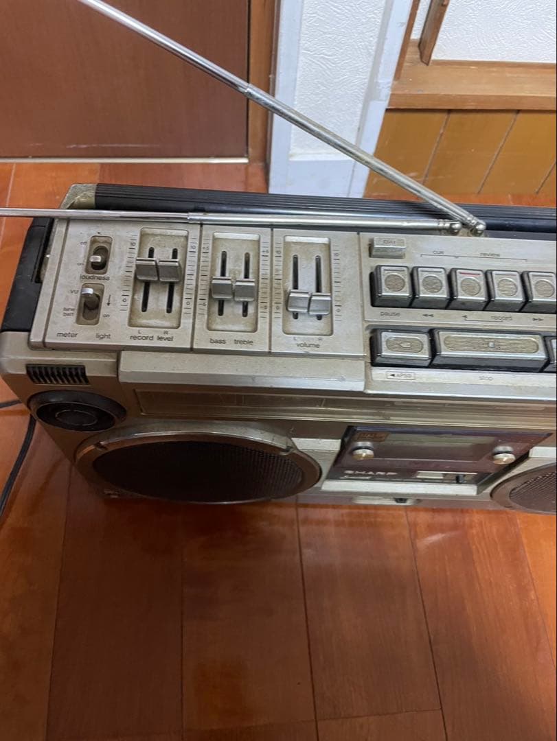 SHARP GF-303ST ラジカセ カセットテープレコーダー