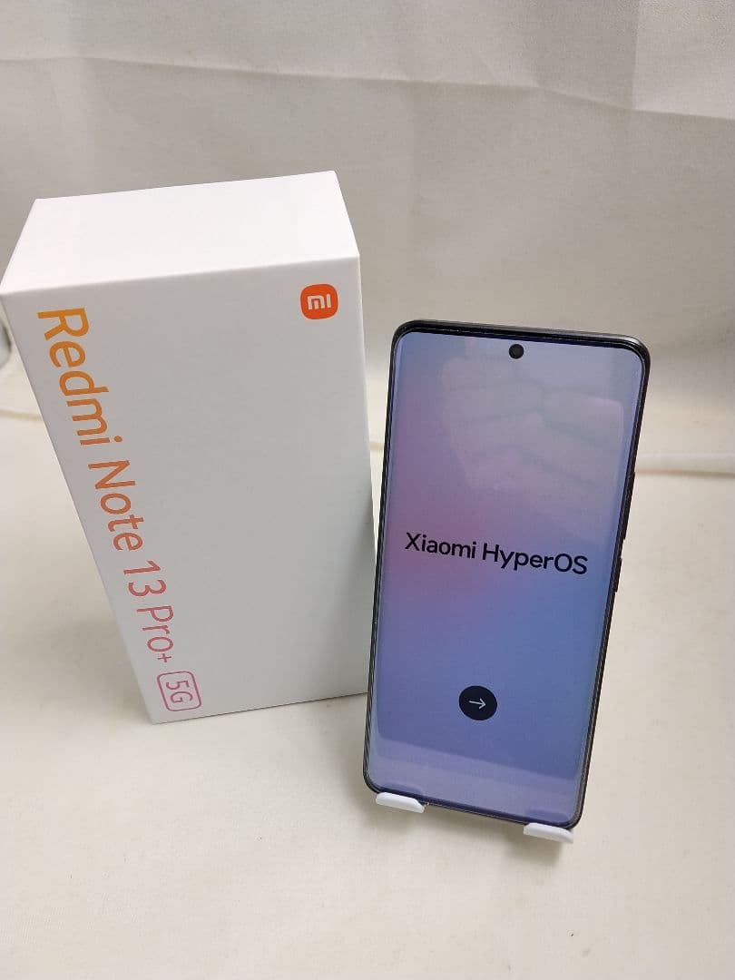 美品/Redmi Note 13 Pro+5G/8G+256G/ブラック/国内版