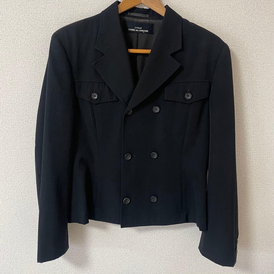 AD1988 tricot コムデギャルソン テーラードジャケット 激レア