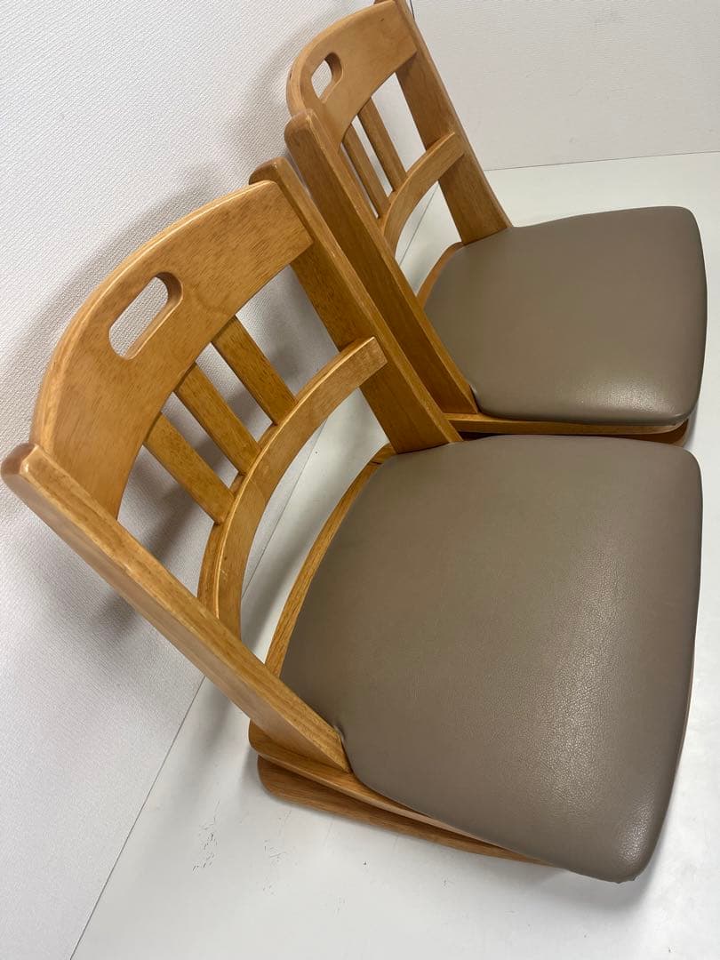 ニトリ NITORI 回転座椅子 座椅子 2脚セット こたつ椅子