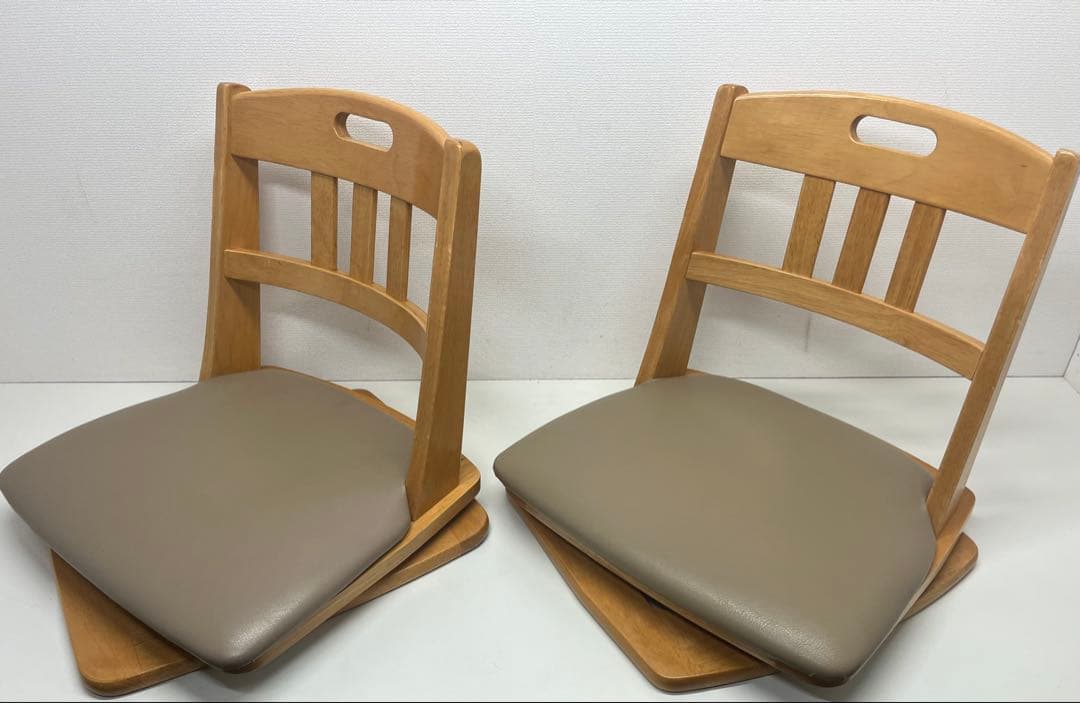 ニトリ NITORI 回転座椅子 座椅子 2脚セット こたつ椅子