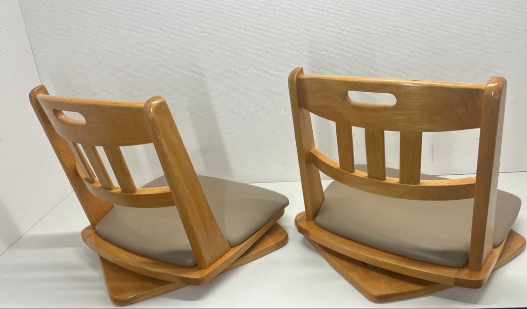 ニトリ NITORI 回転座椅子 座椅子 2脚セット こたつ椅子