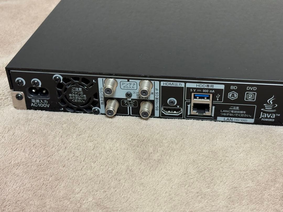 SONY BDZ-ZW550 ブルーレイレコーダー