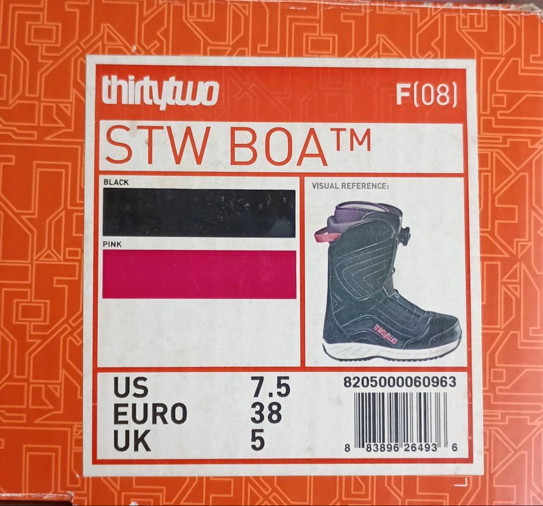 【THIRTYTWO】24〜24.5cm レディース　スノーボードブーツ