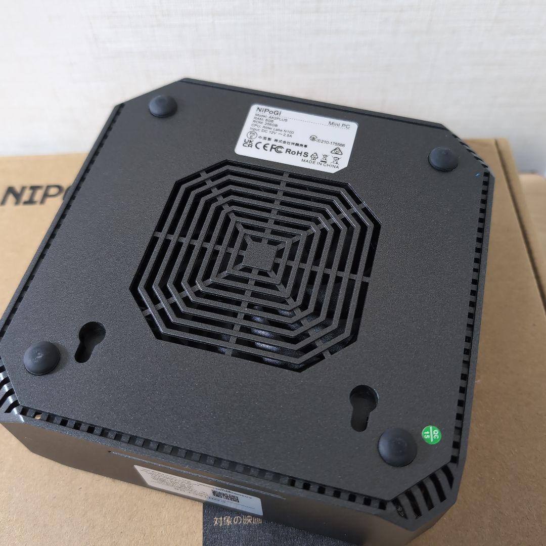 Windowsデスクトップ n100 mini pc