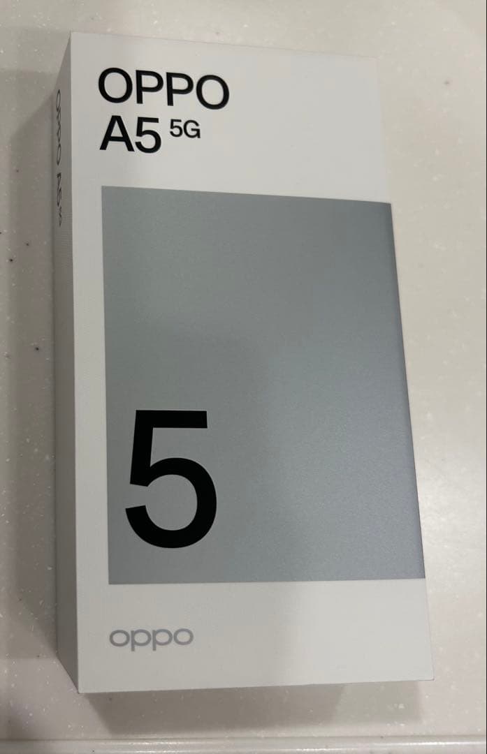 【新品未使用】OPPO A5 5G 本体　ホワイト