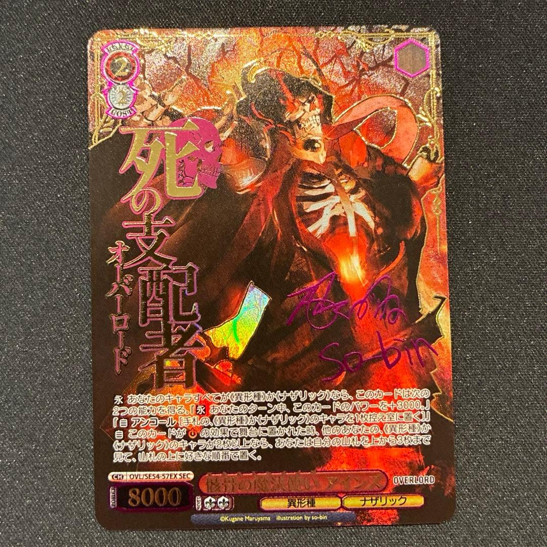 ヴァイス　骸骨の魔法使い　アインズ　SEC