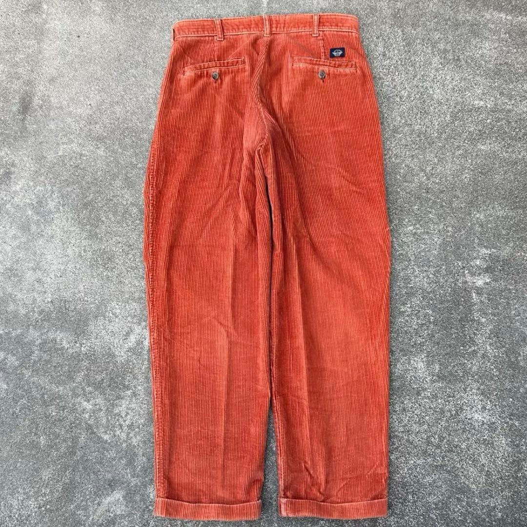 90s Dockers 太畝コーデュロイパンツ us古着 ツータック リーバイス