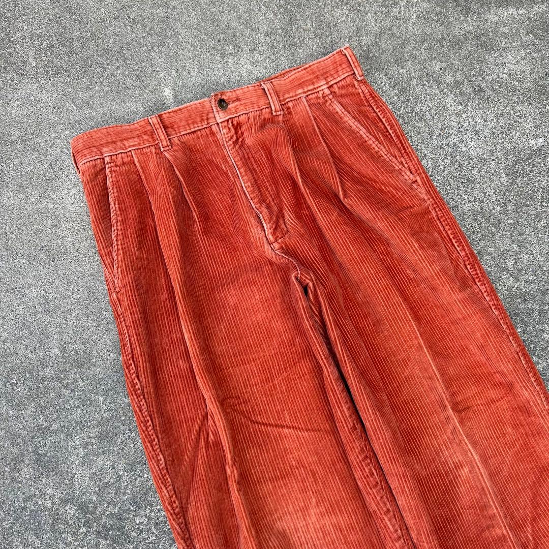 90s Dockers 太畝コーデュロイパンツ us古着 ツータック リーバイス