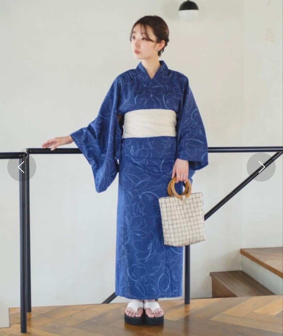 Kastane Vintage花柄浴衣