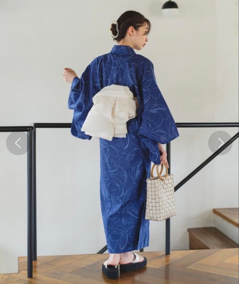 Kastane Vintage花柄浴衣