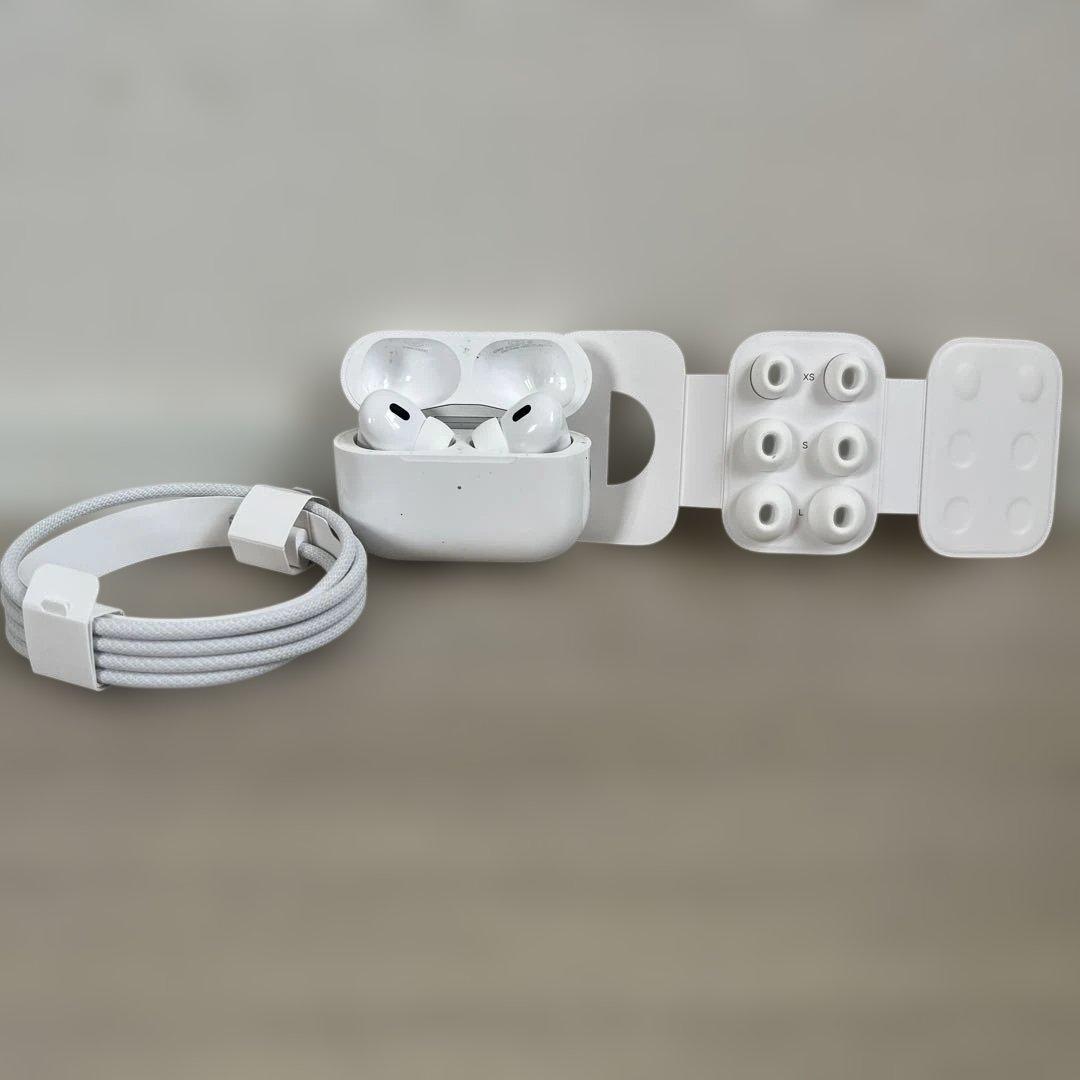 AirPods pro2 USB type C イヤーピース充電器付き