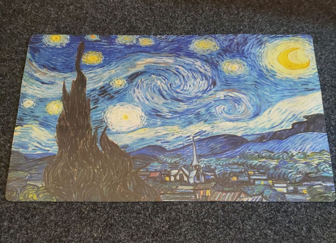 新品 星月夜 THE STARRY NIGHT ゴッホ プレイマット