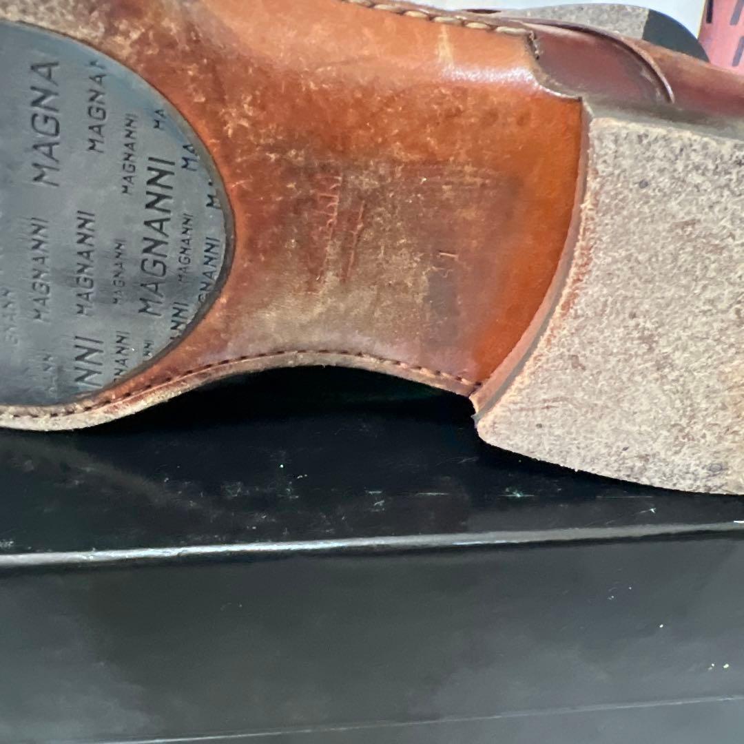 MAGNANNI ブラウン ドレスシューズ 41