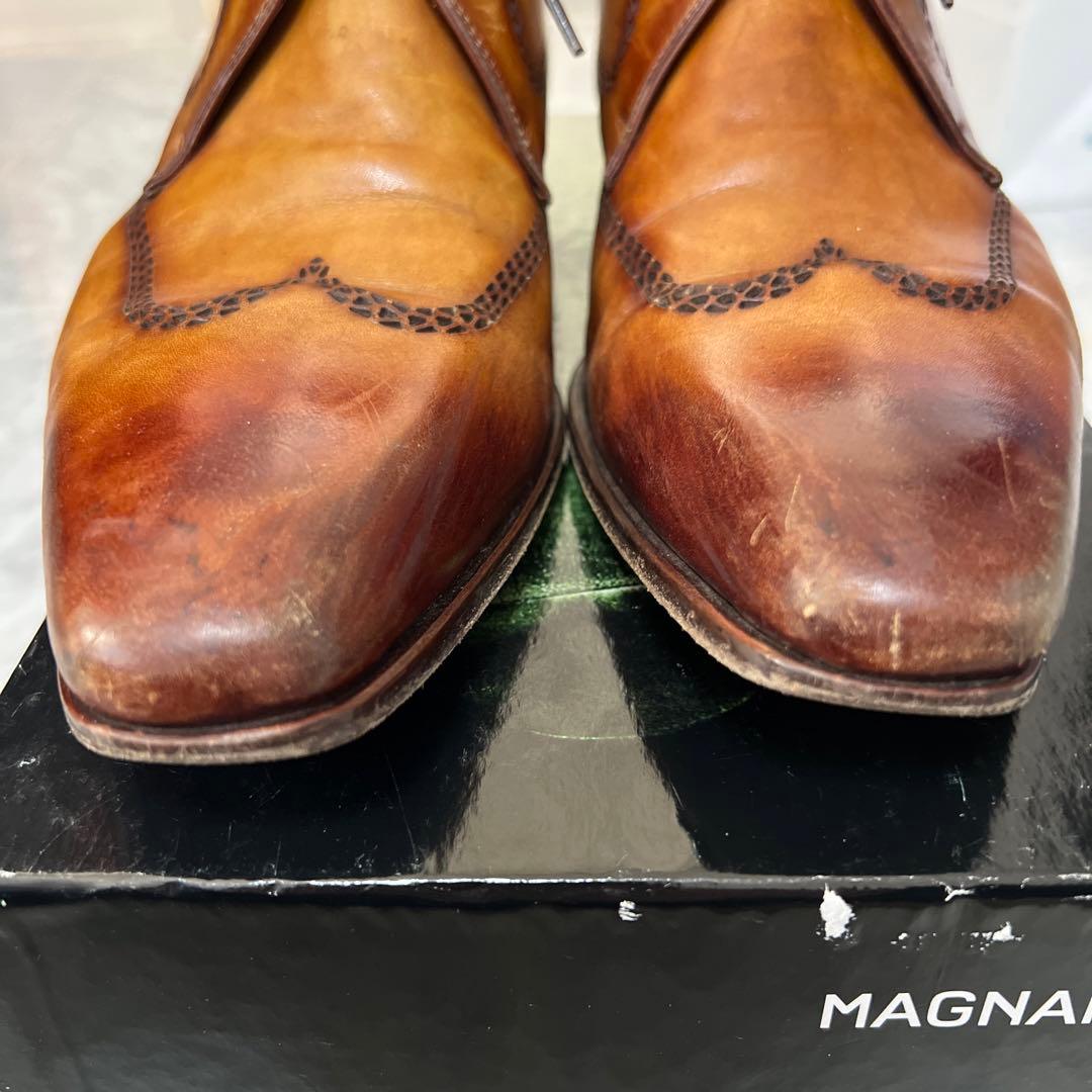 MAGNANNI ブラウン ドレスシューズ 41