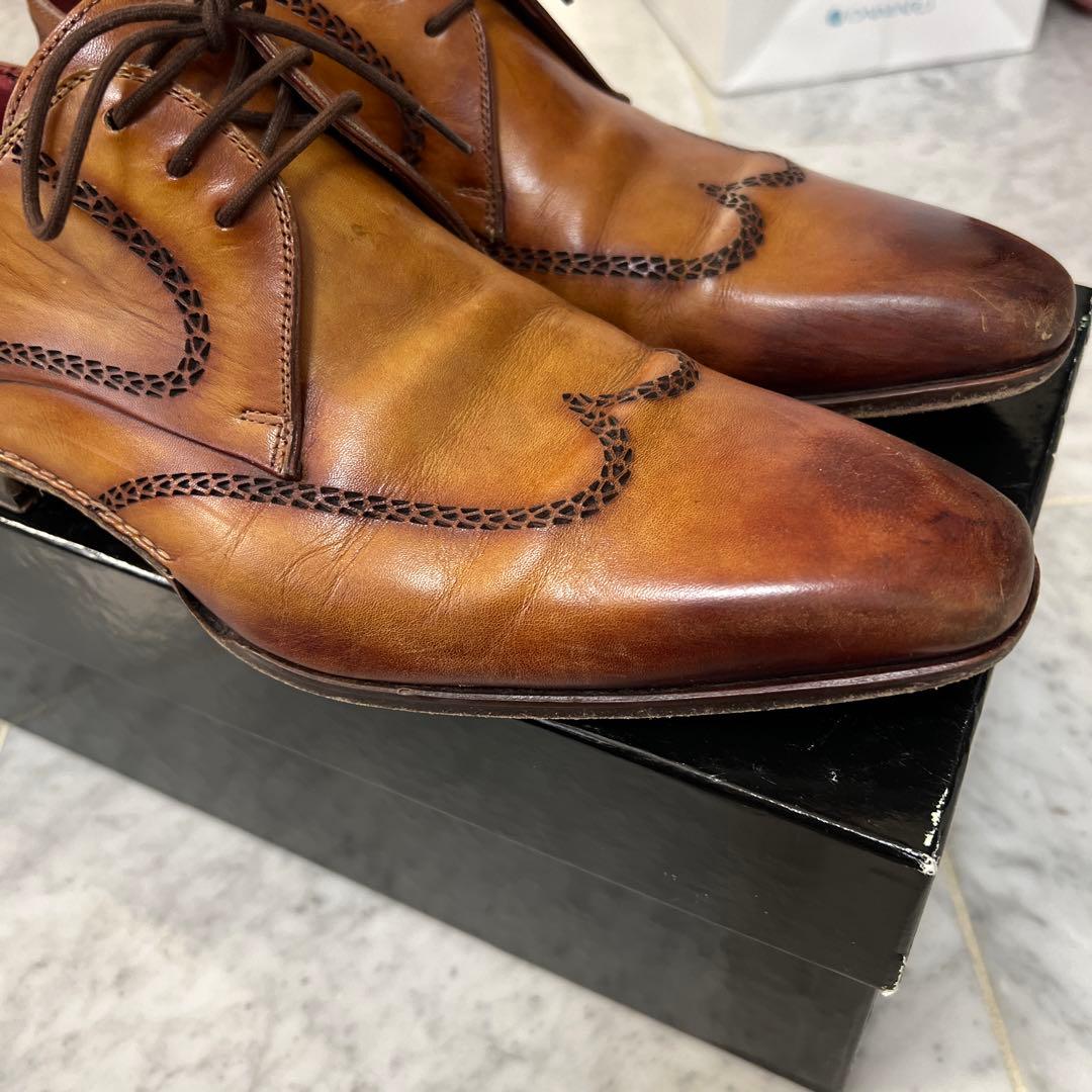 MAGNANNI ブラウン ドレスシューズ 41