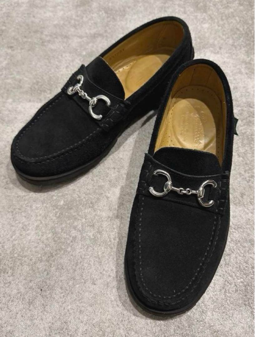 Paraboot × UNITED ARROWS スエードビットモカシンシューズ